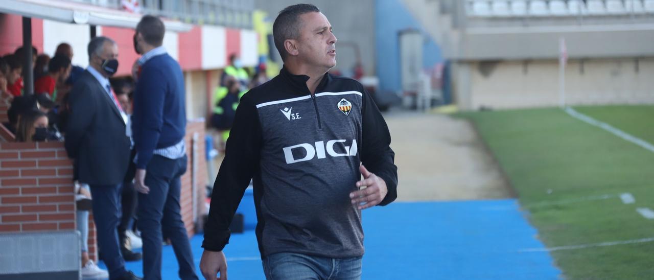 Sergi Escobar, entrenador del CD Castellón.