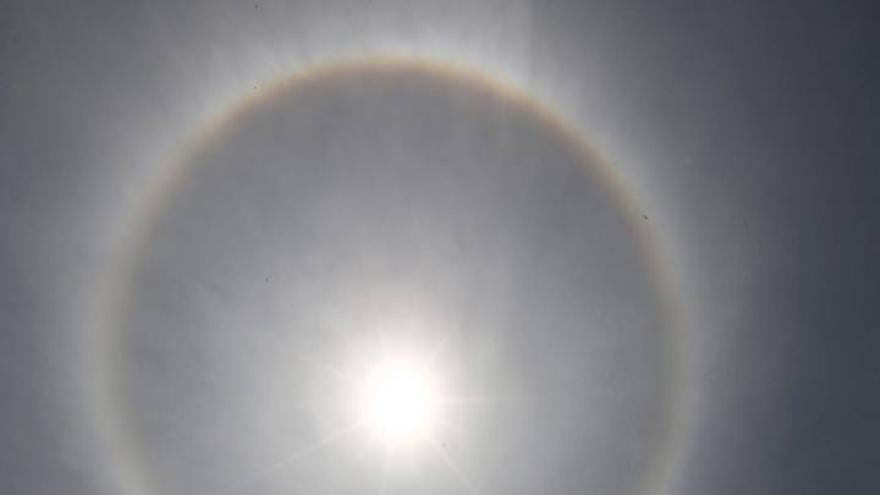 Halo solar en México