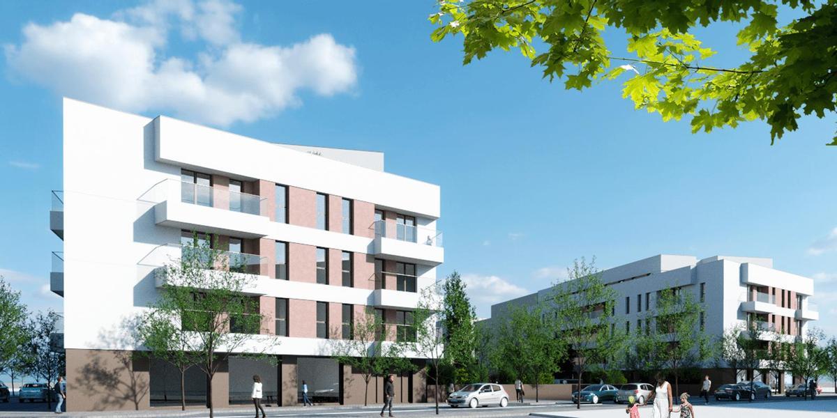 Viviendas de la fundación Vimpyca en San Pedro.