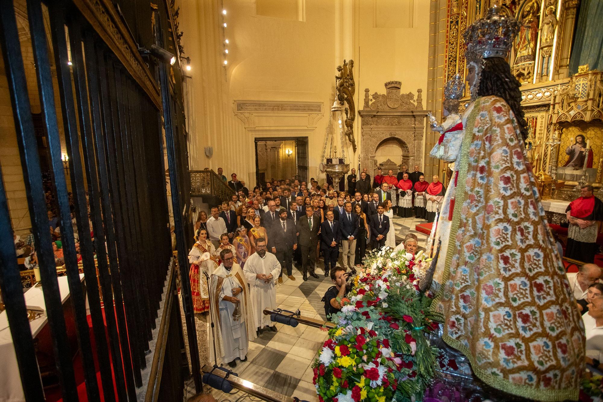 Las mejores fotos de la llegada de la Fuensanta a Murcia