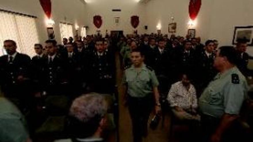 Un centenar de guardias civiles se incorporan en prácticas