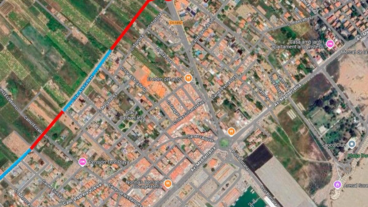 El Ayuntamiento de Burriana ha aprobado en Junta de Gobierno el proyecto para las obras de urbanización de dos tramos pendientes en la Avenida Cañada Blanch.