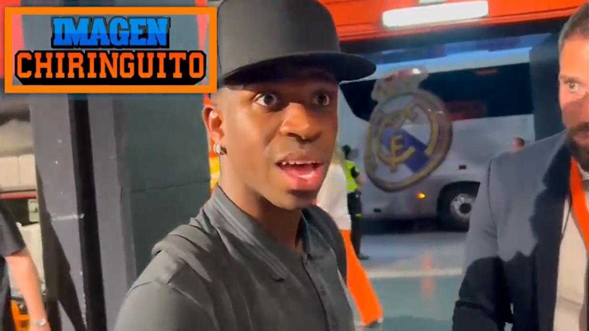 Vinicius a un periodista: "¿Eres tonto?¿Eres tonto tú?"