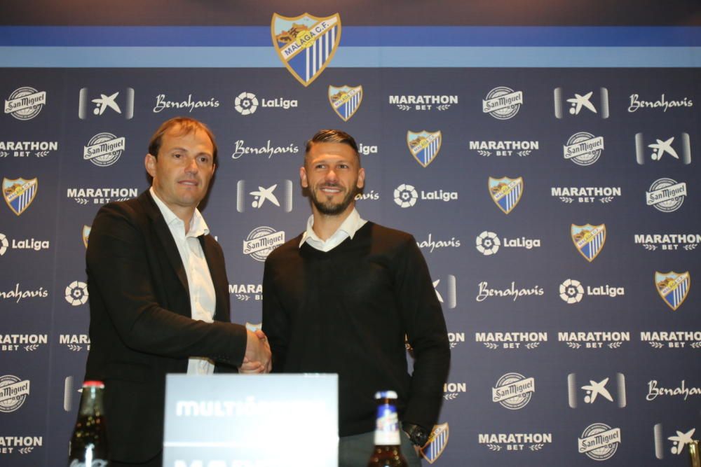 Presentación de Martín Demichelis