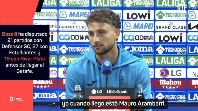 Boselli: “¿Seguir en el Getafe? Me gustaría pero no depende de mí”