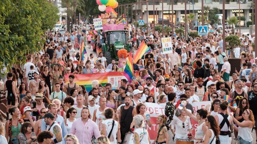 Marcha del Orgullo celebrada el pasado año en Eivissa. | SERGIO G. CAÑIZARES