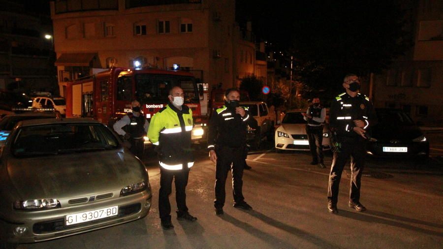 Una ferida greu per una explosió de gas butà a Blanes