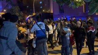 Presencia de armas blancas sin detenidos en el 'tumulto fan' en Badalona por un videoclip de Morad