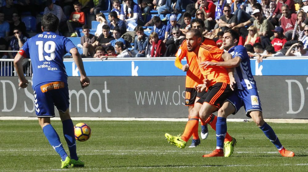 Alavés - Valencia, en imágenes