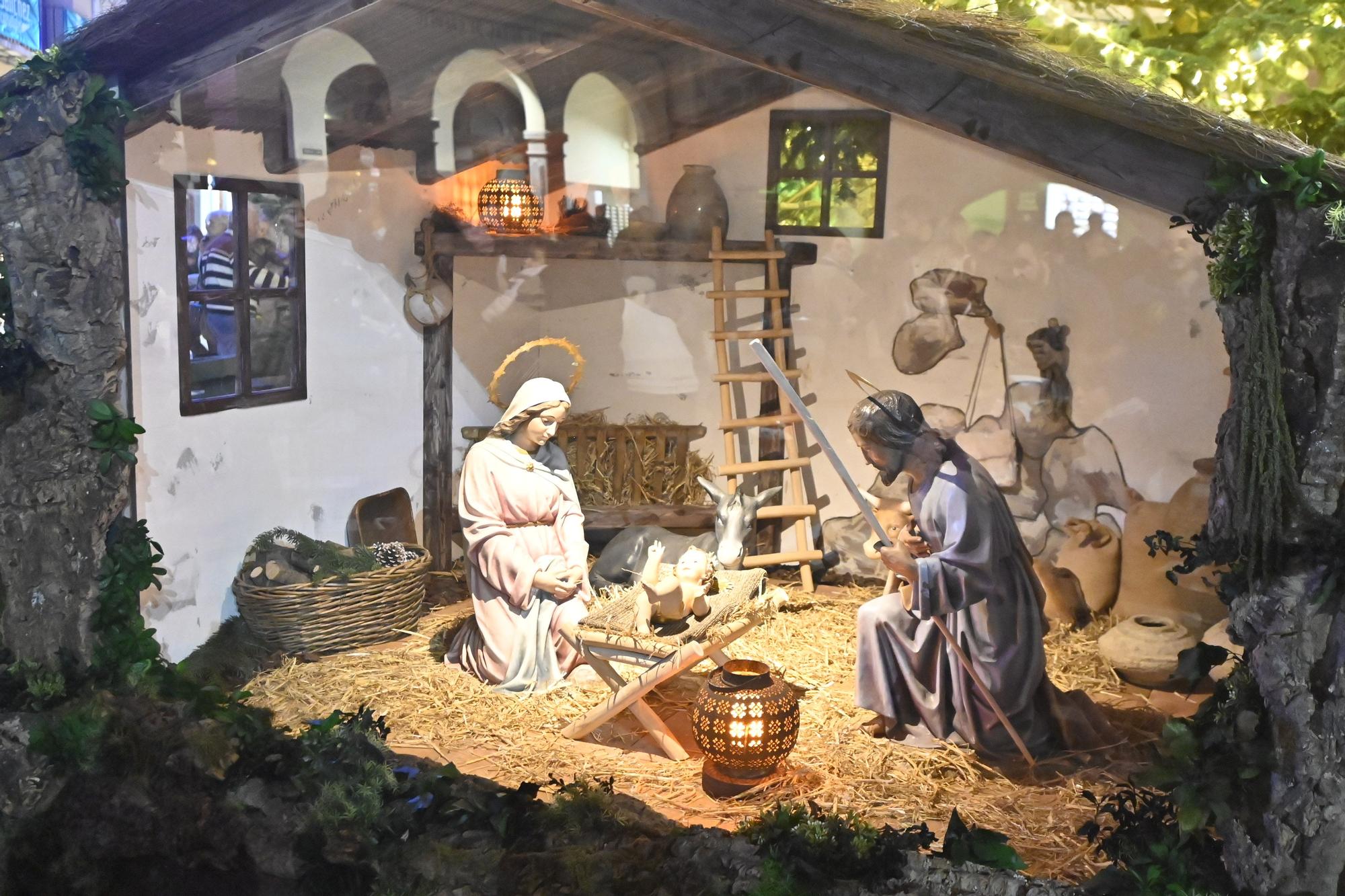 Encesa de las luces del árbol de Navidad de Vila-real