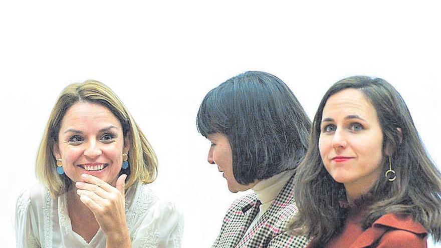 Tres candidatos buscan hacer sombra a Noemí Santana en la pelea por dirigir Podemos Canarias