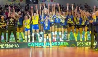 El CV Hidramar se hace con su primera Copa de la Reina