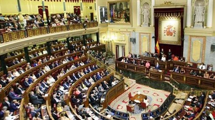 Salón de Plenos del Congreso.