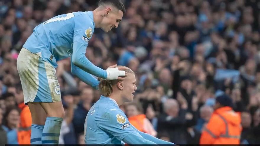 Guardiola: "Si Haaland y Foden me prometen seguir así, jugarán"