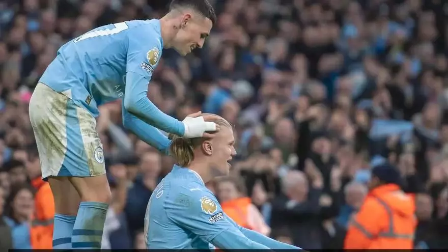 Guardiola: "Si Haaland y Foden me prometen seguir así, jugarán"