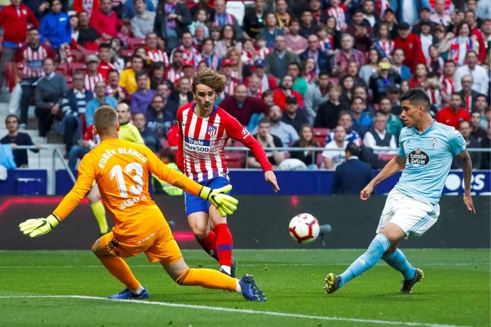 Las mejores imágenes del Atleti - Celta. // EFE | Reuters