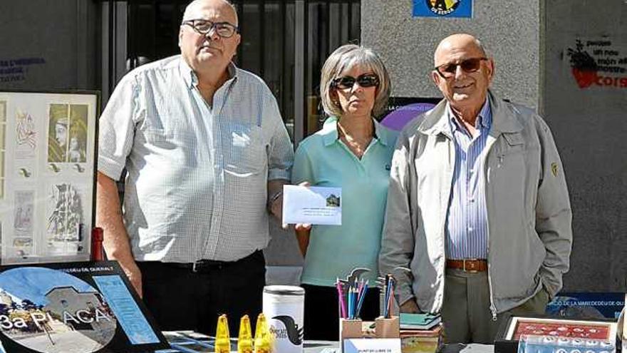 Nova placa de cava  especial per recollir fons pel centenari