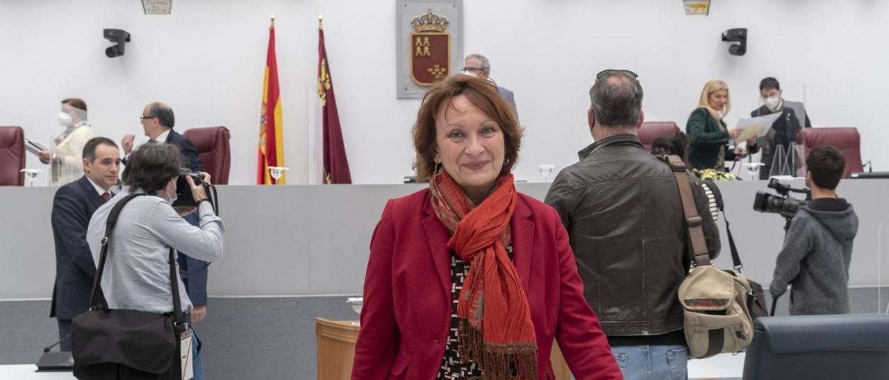 María Marín, diputada de Podemos.