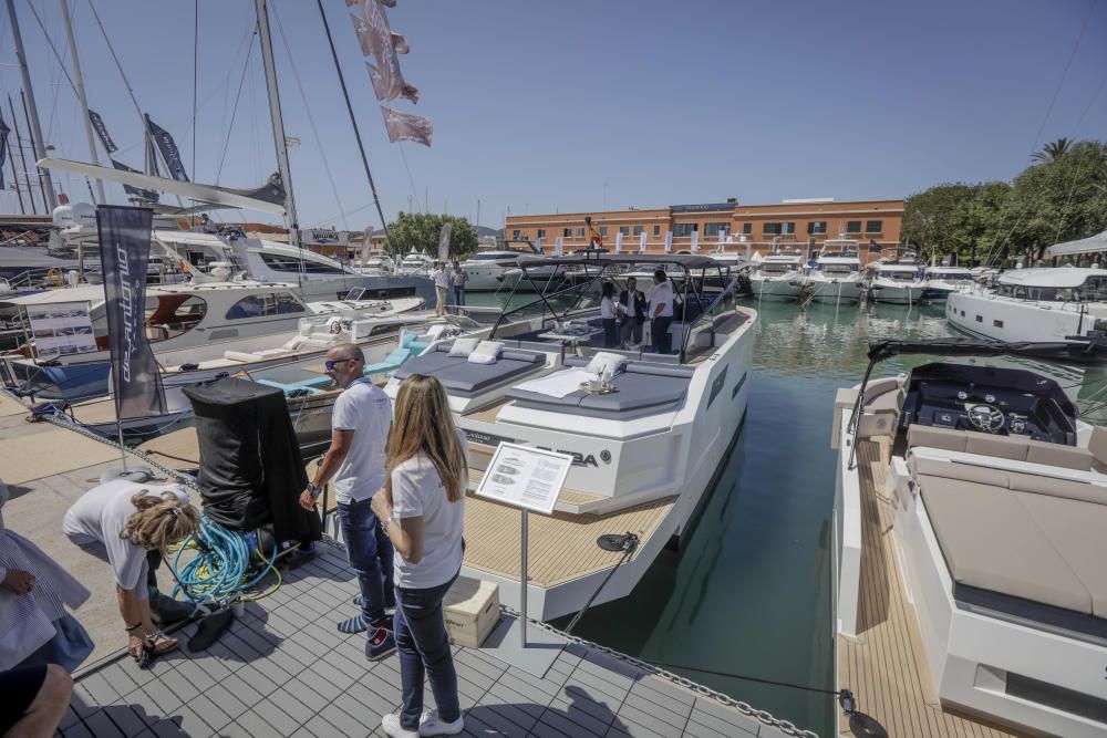 Rundgang auf der Boatshow in Palma 2018