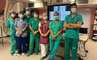 El Hospital de Cabueñes implanta 50 válvulas aórticas sin cirugía abierta