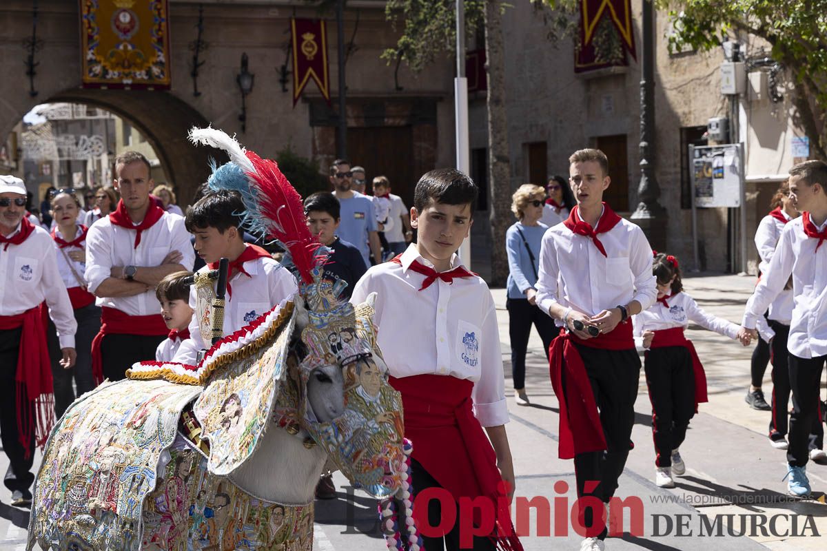 Fiestas de Caravaca | Desfile infantil del Bando de los Caballos del Vino