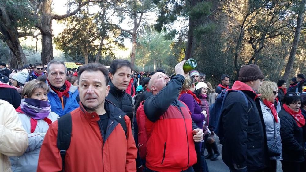 Llegada de la Santa de Totana al Rulo