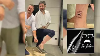 Este es el último, y más emotivo, tatuaje que se ha hecho Melendi (y esta la razón de que lo lleve en su piel)