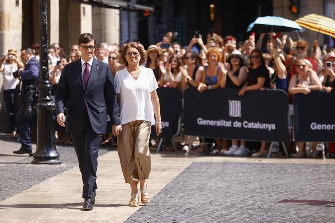 Toma de posesión de Salvador Illa como presidente de la Generalitat de Cataluña