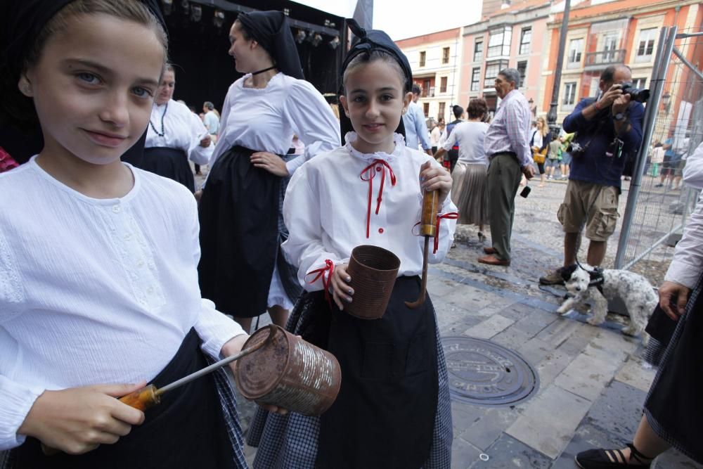 Celebración del Día d'Asturies en Gijón