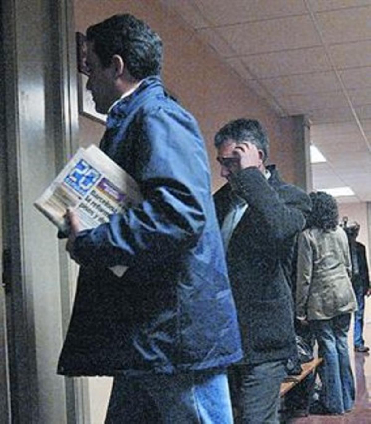 Algunos de los condenados, en el 2006.