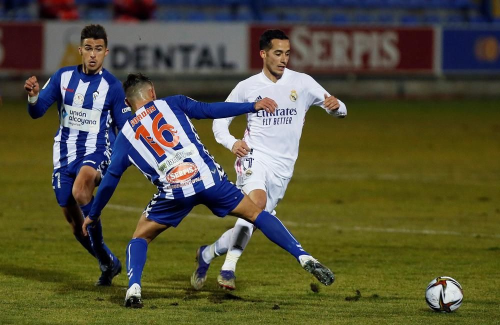 Así fue la eliminación del Madrid contra el Alcoyano