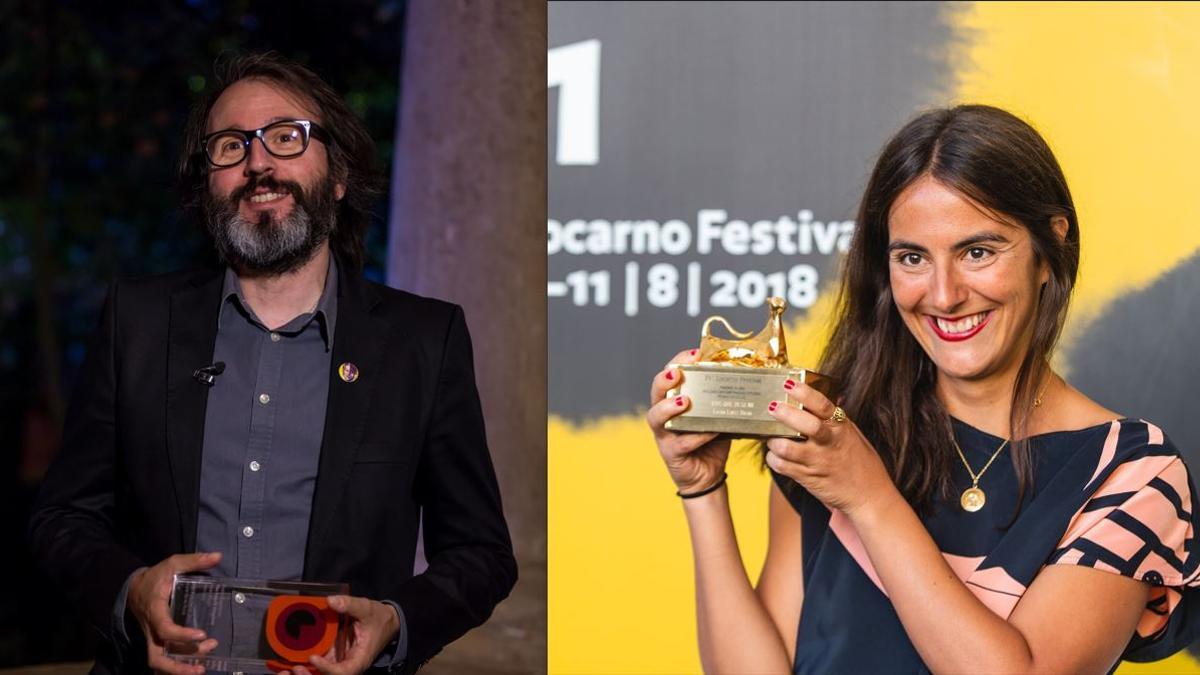 Adán Aliaga y Elena López Riera