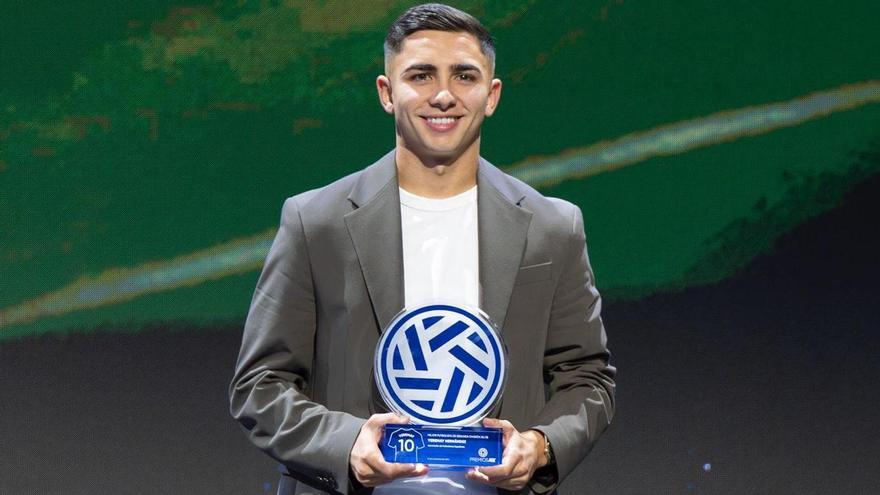 Yeremay en los premios AFE