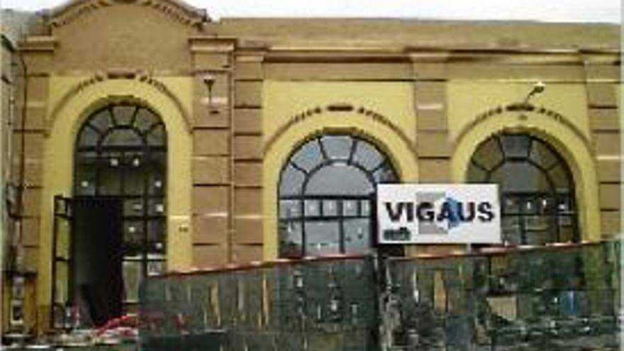 Estat actual de les obres de l'Ateneu de Can Carreras