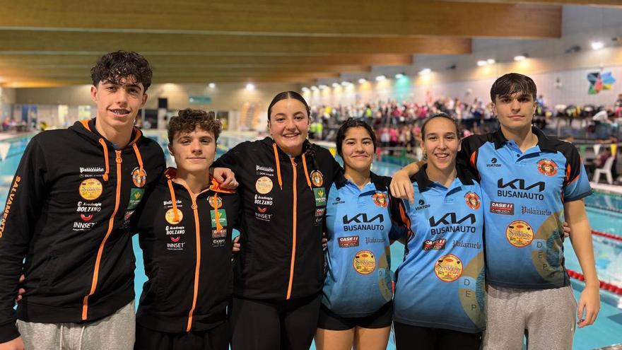 Equipo de salvamento Benavente, en el Campeonato de Castilla  y León