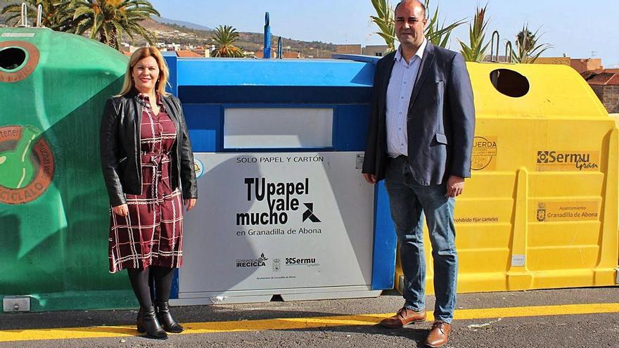 María Candelaria Rodríguez y Marcos González.