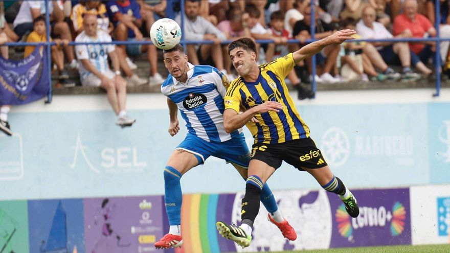 Al Oviedo aún le falta una marcha: derrota en Ribadeo ante el Dépor (2-1)