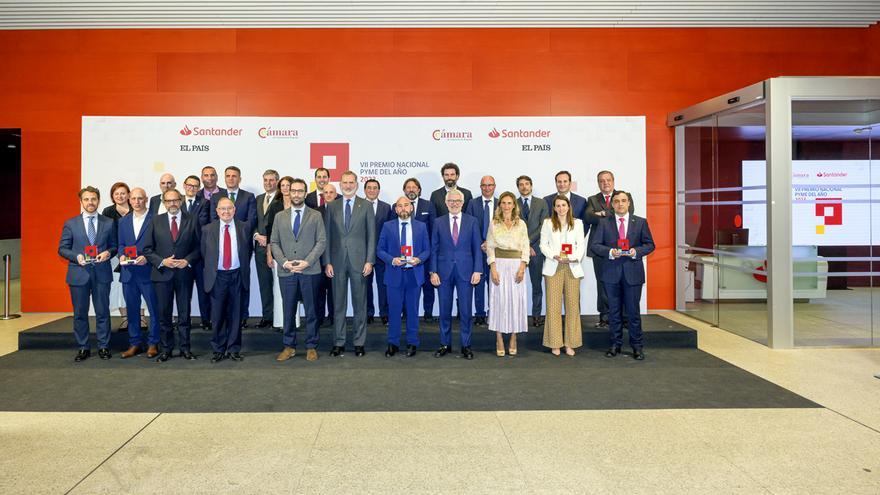 1.577 empresas optan al Premio Pyme del Año de Banco Santander y Cámara de España