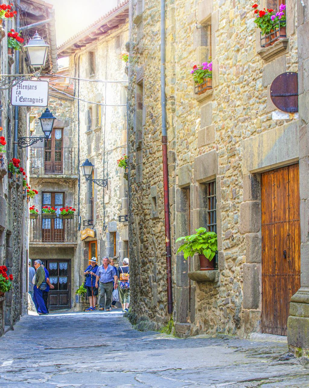 Rupit es uno de los pueblos más bonitos de Cataluña.