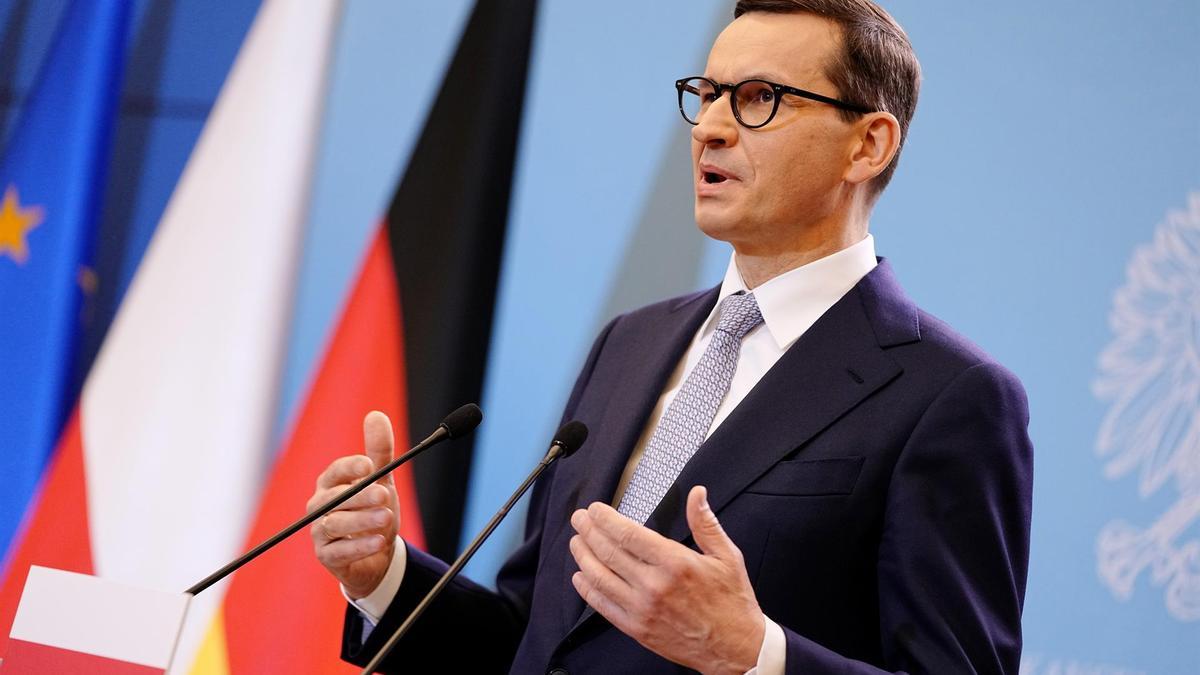 El primer ministro de Polonia, Mateusz Morawiecki.