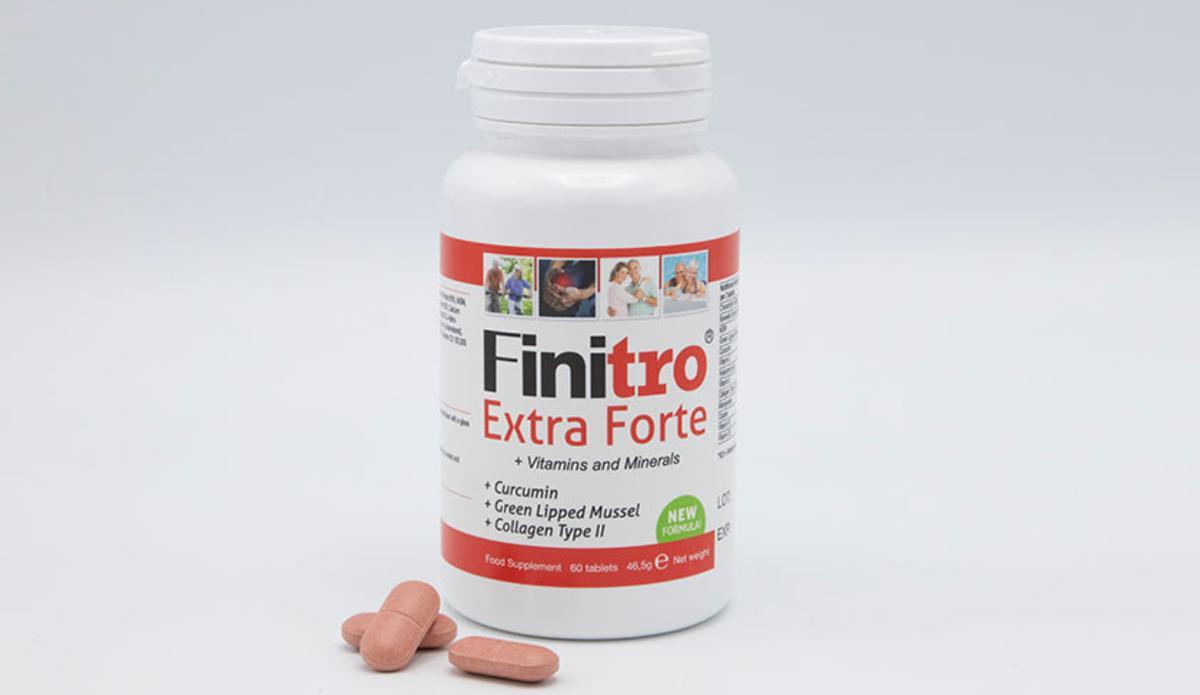 Imagen del suplemento alimenticio Finitro Extra Forte.