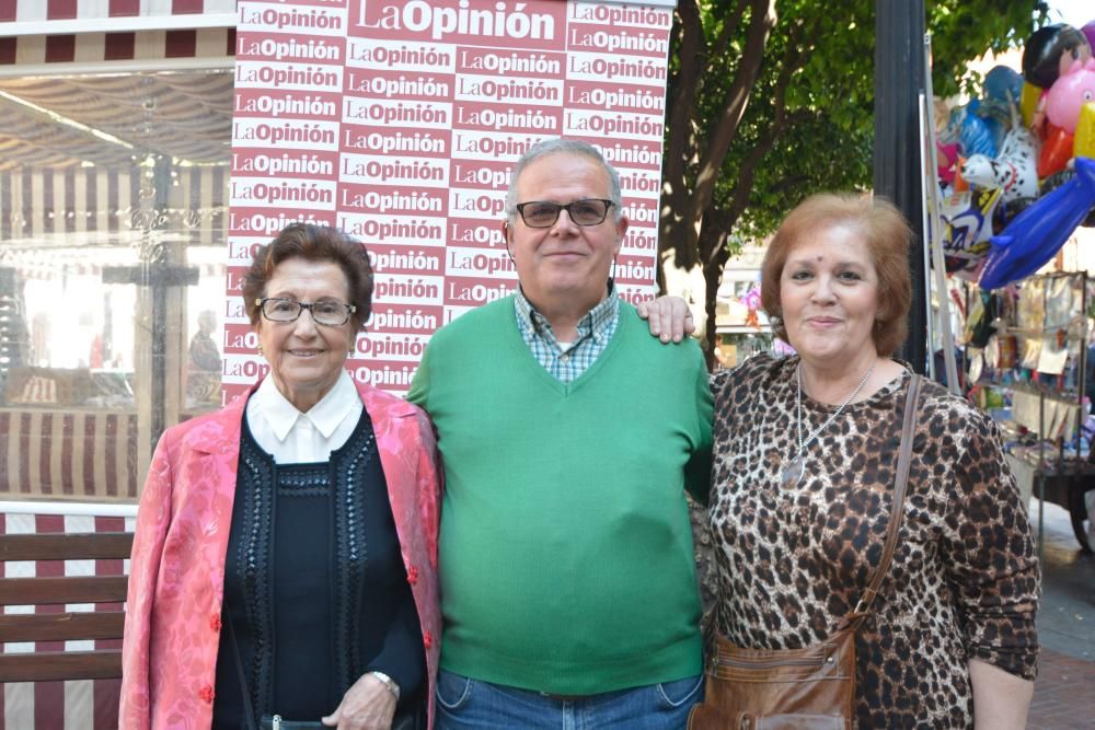 Ambiente y Photocall en la Plaza de las Flores