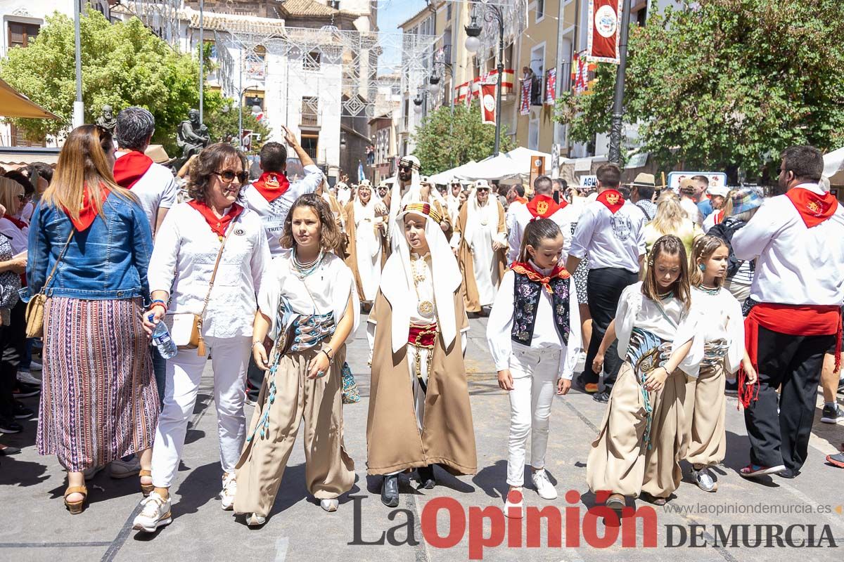 Moros y Cristianos en la mañana del dos de mayo en Caravaca