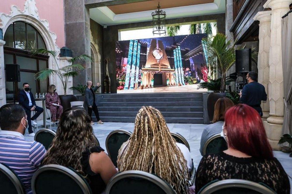 Presentación del escenario del Carnaval de Las Palmas de Gran Canaria 2021