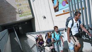 Exterior de les instal·lacions de l’alberg Pere Tarrés.