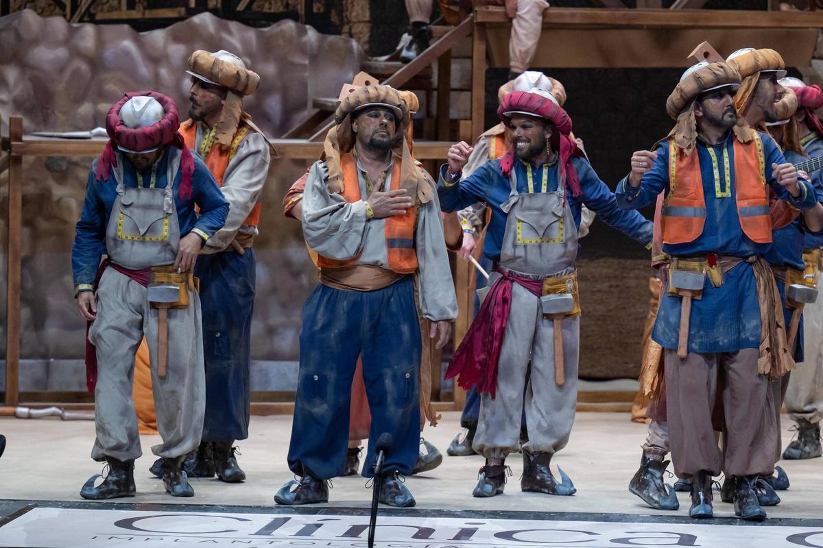 Actuación de la murga Al Maridi