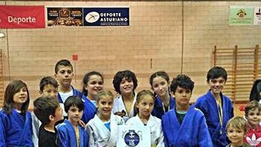 El Judo Club Oleiros logra 8 medallas