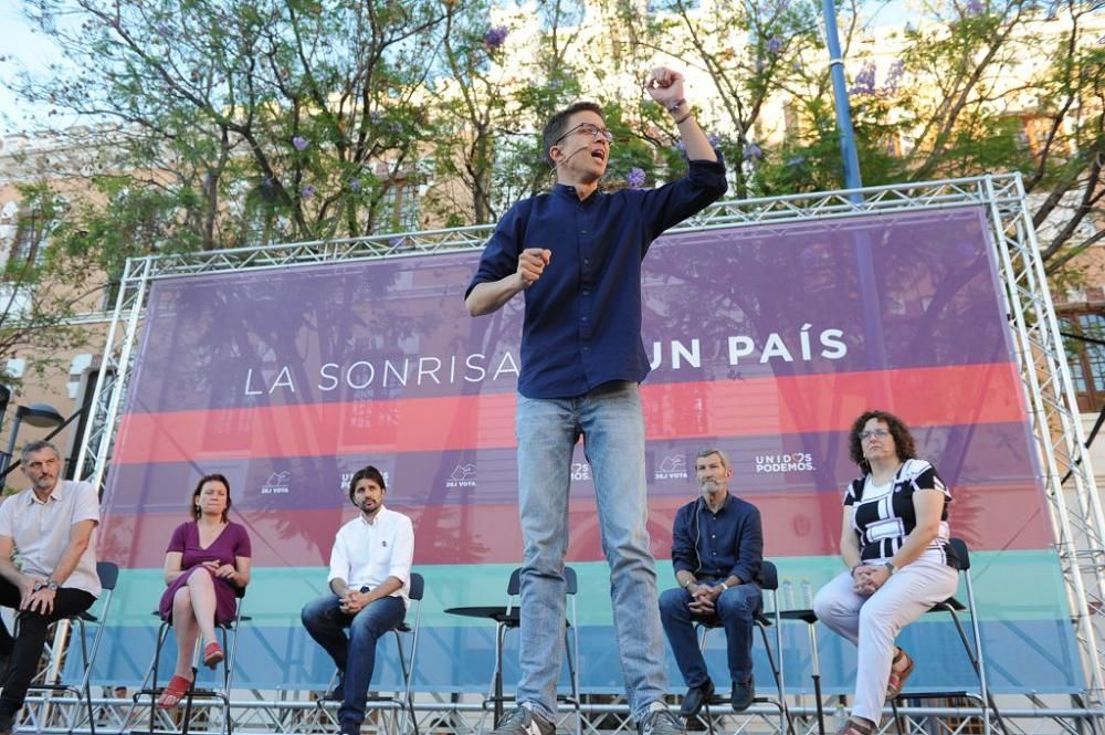 Mitin de Íñigo Errejón en Murcia