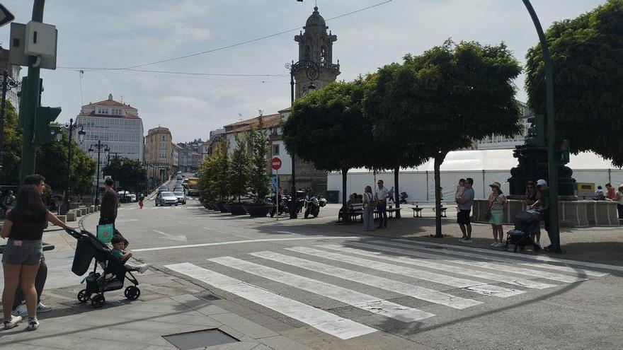 Barral, sobre las restricciones al tráfico en el casco histórico que comenzarán a aplicarse el 1 de octubre: "Betanzos no podía esperar más por algo así"
