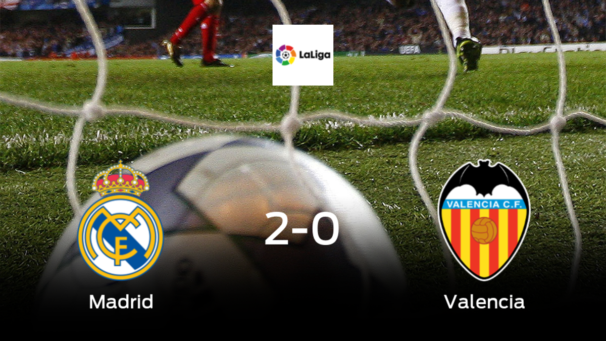 Los tres puntos se quedan en casa: Real Madrid 2-0 Valencia